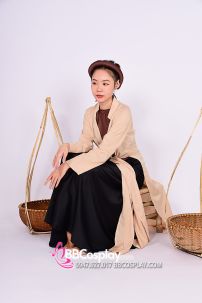 Trang Phục Tứ Thân Nông Dân Mộc Mạc