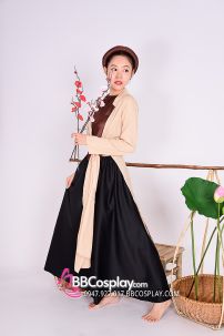 Trang Phục Tứ Thân Nông Dân Mộc Mạc