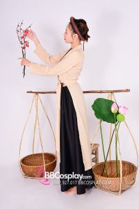 Trang Phục Tứ Thân Nông Dân Mộc Mạc