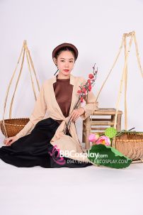 Trang Phục Tứ Thân Nông Dân Mộc Mạc