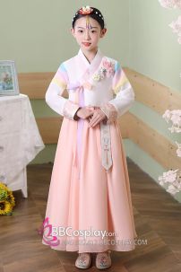 Hanbok Trẻ Em Tone Pastel Hàn