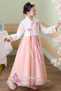 Hanbok Trẻ Em Tone Pastel Hàn