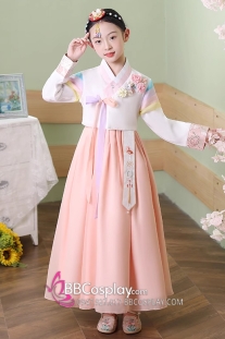 Hanbok Trẻ Em Tone Pastel Hàn