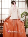 Hanbok Cao Cấp Chuẩn Hàn Tone Cam Dịu Dàng