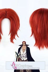 Tóc Giả Shanks Tóc Đỏ - ONE PIECE