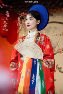 Đồ Nhật Bình Đỏ In Phụng