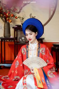 Đồ Nhật Bình Đỏ In Phụng