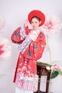 Đồ Nhật Bình Đỏ In Phụng