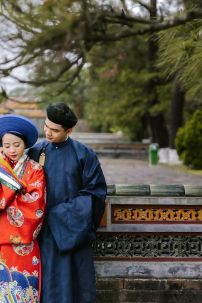 Việt Phục Chụp Cưới - Trang Phục Nhật Bình Và Ngũ Thân Cặp Đôi Nam Nữ