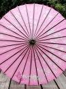 Dù Wagasa Hồng Hoa Đào-  Dù Nghệ Thuật Nhật Bản