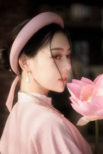 Áo Ngũ Thân Hồng Tơ Xốp