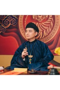 Áo Ngũ Thân Xanh Xanh Chất Lụa