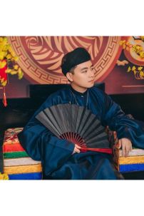 Áo Ngũ Thân Xanh Xanh Chất Lụa