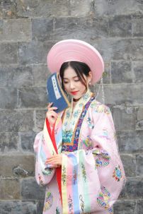 Đồ Nhật Bình Hồng Pastel - Vải Gấm Xốp