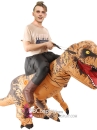 Mascot Người Cưỡi Khủng Long Bơm Hơi