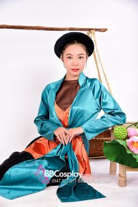 Bộ Tứ Thân Xanh Cổ Vịt