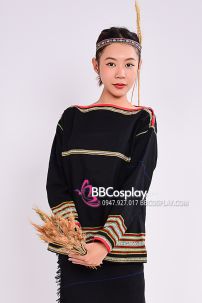 Trang Phục Dân Tộc Ê Đê Nữ- Đồ Jrai Nữ