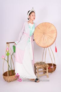 Bộ Áo Tứ Thân Hồng Phấn