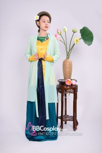 Bộ Tứ Thân Xanh Xanh Mint Dì Tư