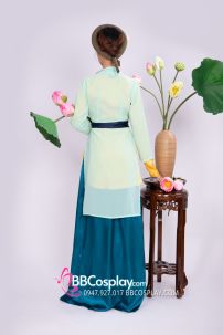 Bộ Tứ Thân Xanh Xanh Mint Dì Tư