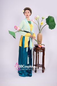 Bộ Tứ Thân Xanh Xanh Mint Dì Tư