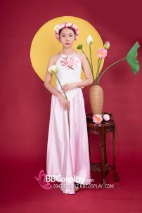 Bộ Tứ Thân Yếm Trắng Chị Hường Ngắm Trăng