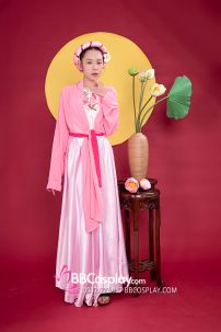 Bộ Tứ Thân Yếm Trắng Chị Hường Ngắm Trăng