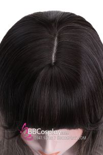Tóc Giả Nữ Ombre Đuôi Xoăn Mái Ngang