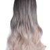 Tóc Giả Nữ Ombre Đuôi Xoăn Mái Ngang