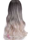 Tóc Giả Nữ Ombre Đuôi Xoăn Mái Ngang