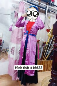 Áo Tứ Thân Tím Môn Váy Đen