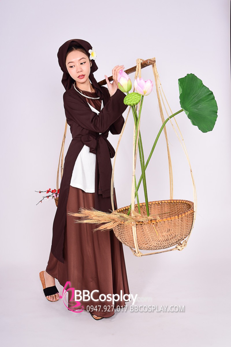Phụ kiện đòn gánh và bông sen thân thương