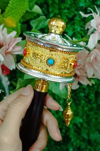 Kinh Luân Cầm Tay - Chuông Xoay Tây Tạng