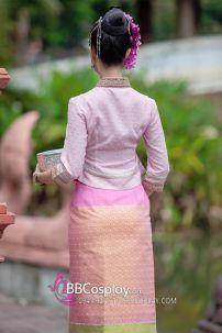 Đồ Thái - Vân Nam Màu Hồng Baby