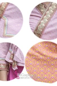 Đồ Thái - Vân Nam Màu Hồng Baby