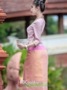 Trang Phục Thái - Vân Nam Màu Hồng Baby