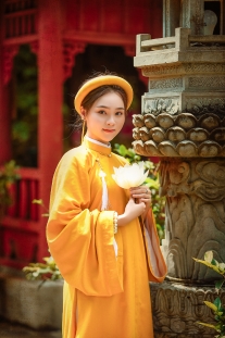 Áo Tấc Vàng Việt Phủ Thành Chương