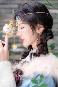 Chuông Xoay Cầm Tay Mông Cổ Tây Vực