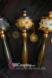 Chuông Xoay Cầm Tay Mông Cổ Tây Vực