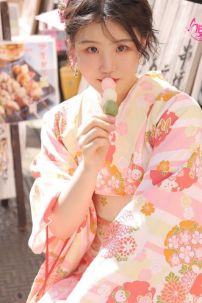 Áo Yukata Mùa Hè Ngọt Ngào Tặng Kèm Thắt Lưng