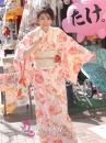 Áo Yukata Mùa Hè Ngọt Ngào Tặng Kèm Thắt Lưng