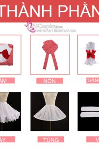 Đồ Cosplay Thủ Lĩnh Thẻ Bài - Sakura Cardcaptor - Bản Catch You Catch Me! Hinata Megumi