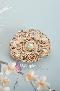 Nút Áo Khuy Áo Làm Cúc Phượng Nhật Bình Việt Phục - Phụ Kiện Trang Sức Cổ Trang Thủ Công