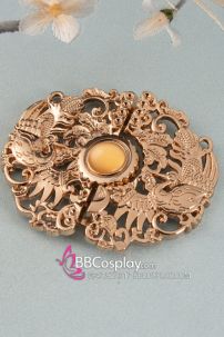 Nút Áo Khuy Áo Làm Cúc Phượng Nhật Bình Việt Phục - Phụ Kiện Trang Sức Cổ Trang Thủ Công