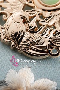 Nút Áo Khuy Áo Làm Cúc Phượng Nhật Bình Việt Phục - Phụ Kiện Trang Sức Cổ Trang Thủ Công