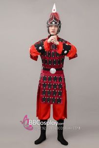 Cổ Trang Tướng Võ Nhà Tần Màu Đỏ