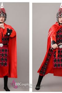 Cổ Trang Tướng Võ Nhà Tần Màu Đỏ