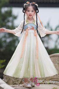 Trung Quốc Đồ Hằng Nga Cho Bé  - Kim Hoa Bạch Thố Đồ Hằng Nga Cho Bé  - Kim Hoa Bạch Thố