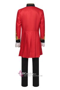 Vest Đỏ Bầu Sô - Vest Trình Diễn Nghệ Thuật - The Geatest Showman - Mẫu In Hoạ Tiết