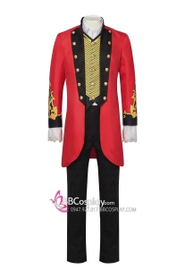 Vest Đỏ Bầu Sô - Vest Trình Diễn Nghệ Thuật - The Geatest Showman - Mẫu In Hoạ Tiết